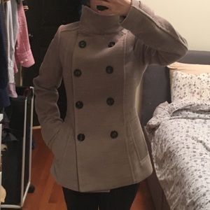 Beige coat